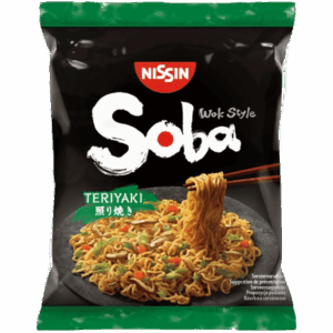 Soba pollo teriyaki