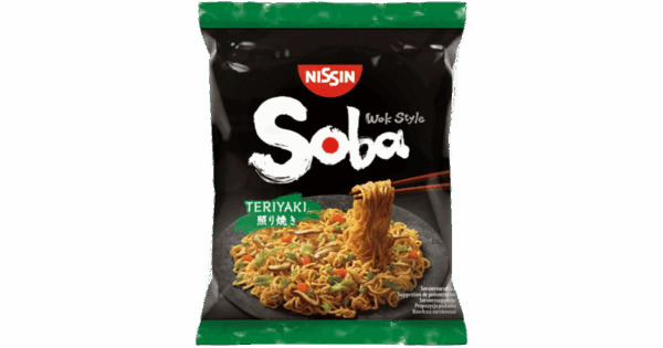 Soba pollo teriyaki