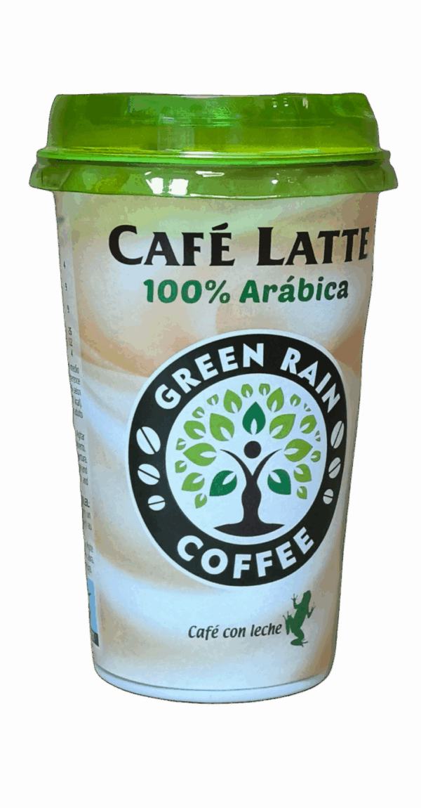 Green rain latte
