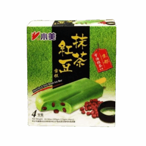 Helado sabor matcha y soja roja (unidad)