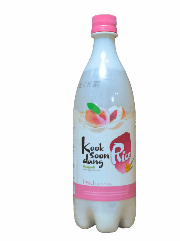 Makgeolli melocotón