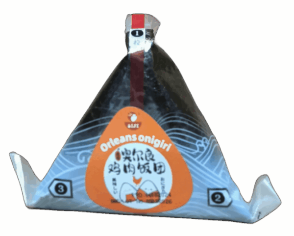 Onigiri de pollo New Orleans