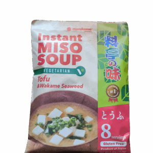 Sopa de miso sin gluten