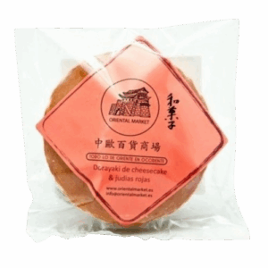 Dorayaki de cheesecake y judia roja