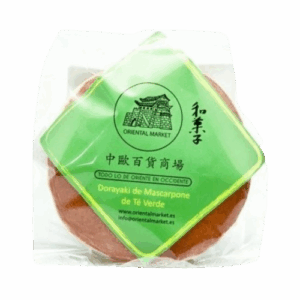 Dorayaki de mascarpone de te verde