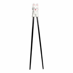 Palillos aprendizaje 26cm conejo blanco