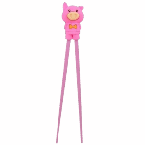 Palillos aprendizaje 22cm cerdito