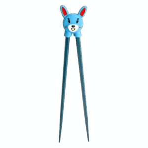 Palillos de aprendizaje 26cm. conejito azul