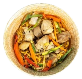 Yakisoba pollo casero (ready to eat) 270g
