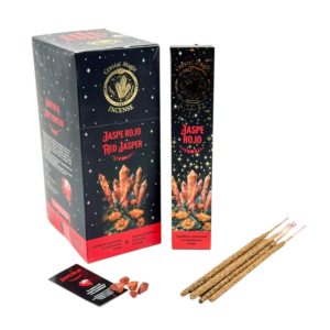 Incienso magia cristal Jaspe rojo