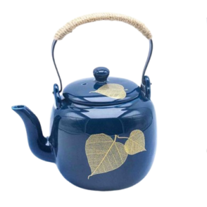 Tetera azul hoja 350ml